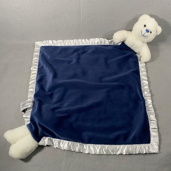 University Michigan Wolverines My Banky Baby Security Blanket Teddy Bear Plush - Picture 7 of 8